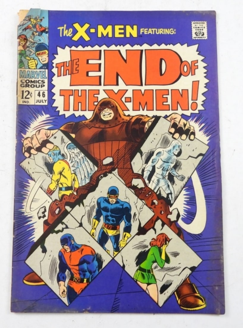 1968 X-MEN #46 MARVEL COMIC BOOK (1 of 4)