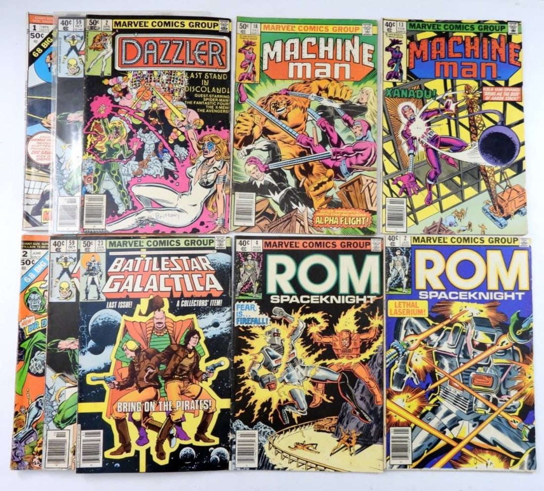 LOT OF 10 MARVEL COMICS,BRONZE AGE (1 of 2)