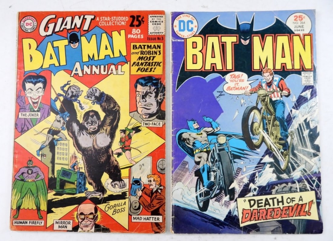 1962 DC GIANT BATMAN ANNUAL#3  & MORE (1 of 2)