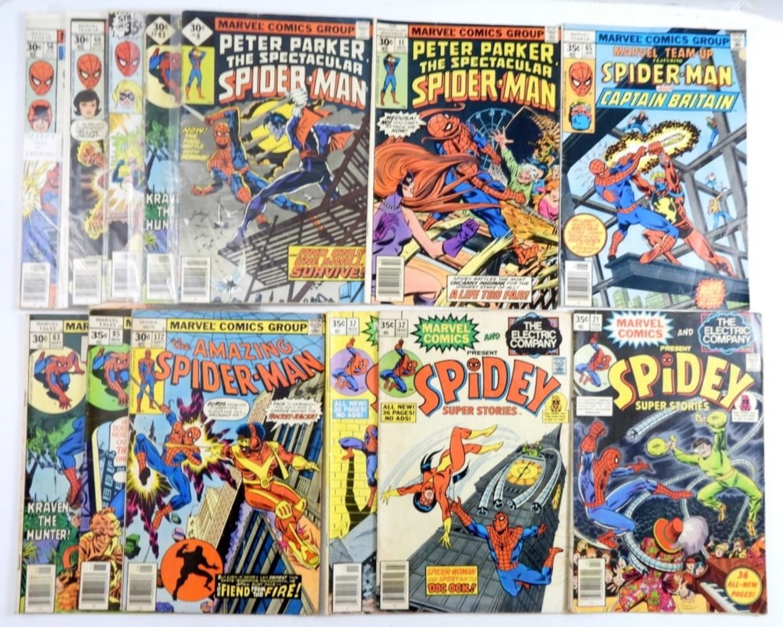 (13) ASSORTED MARVEL SPIDER-MAN  COMICS (1 of 2)