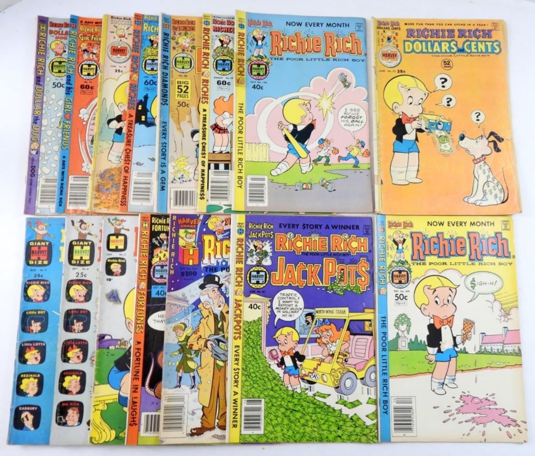 (15) RICHIE RICH COMIC LOT (1 of 2)
