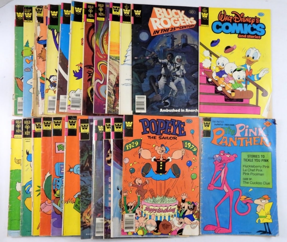 (23)WHITMAN COMIC LOT (1 of 2)