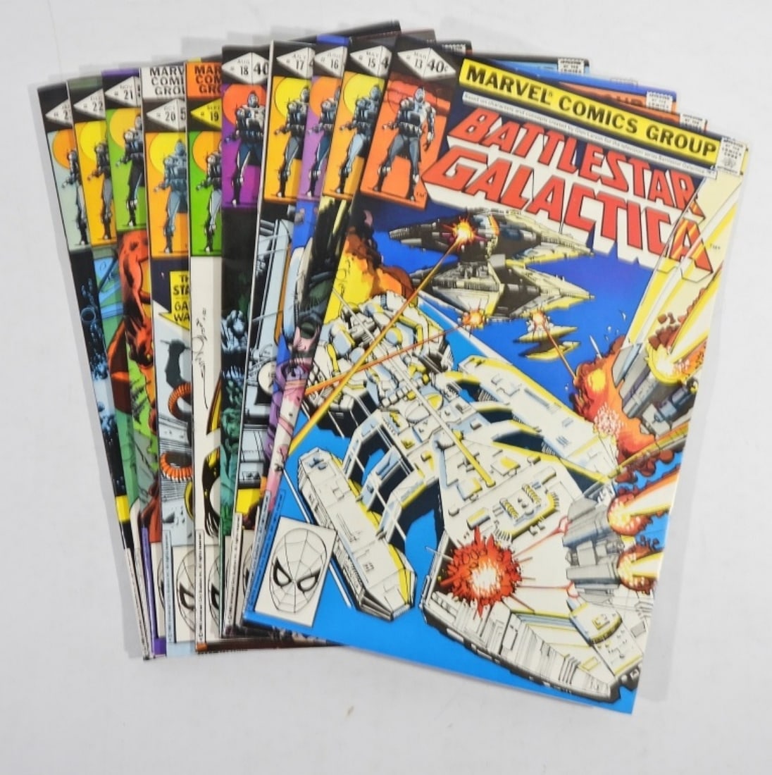 (10) MARVEL BATTLESTAR GALACTICA COMICS (1 of 6)