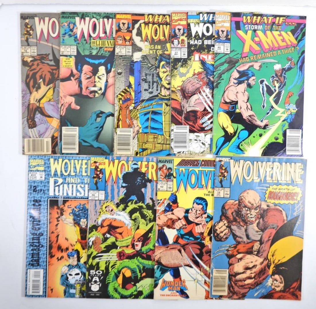 (9) MARVEL WOLVERINE COMICS (1 of 6)
