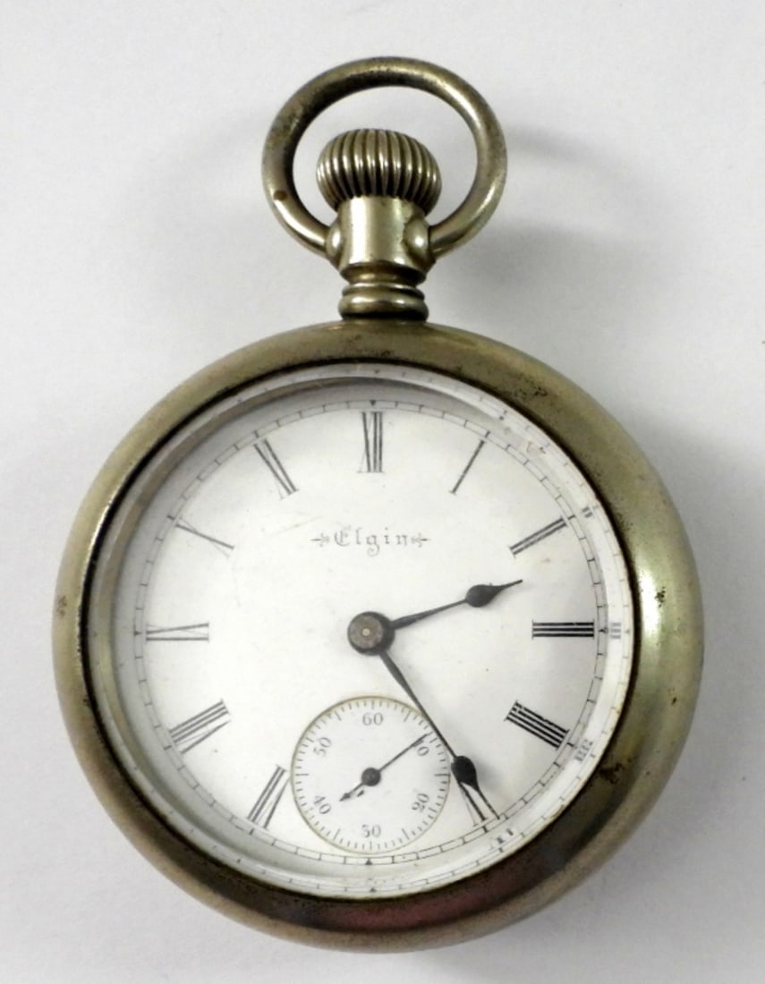 1918 ELGIN POCKET WATCH 18 SIZE (1 of 3)