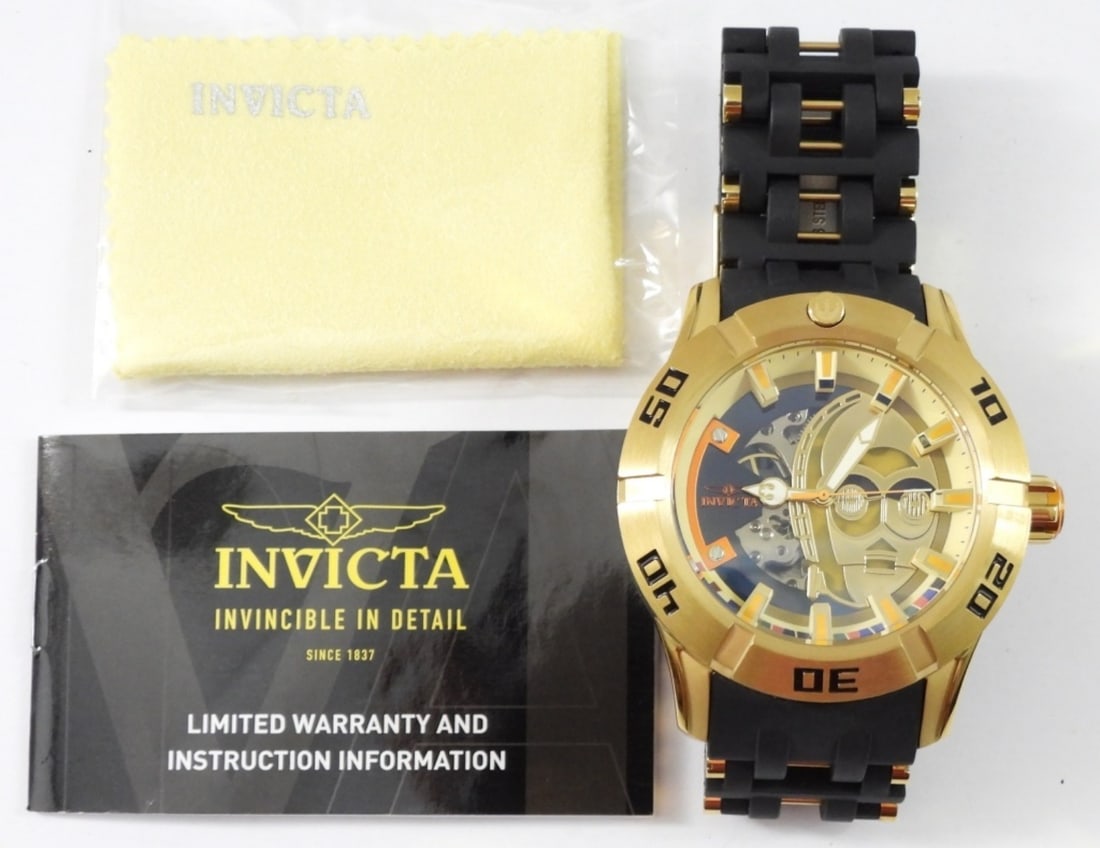 STAR WARS INVICTA AUTOMATIC WATCH #37206 (1 of 4)