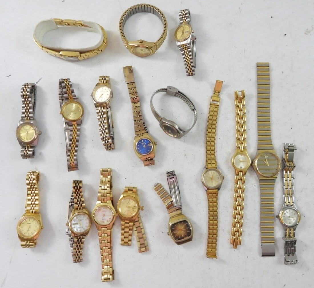 (17) LADIES WRIST WATCHES -ANNE KLEIN, (1 of 3)