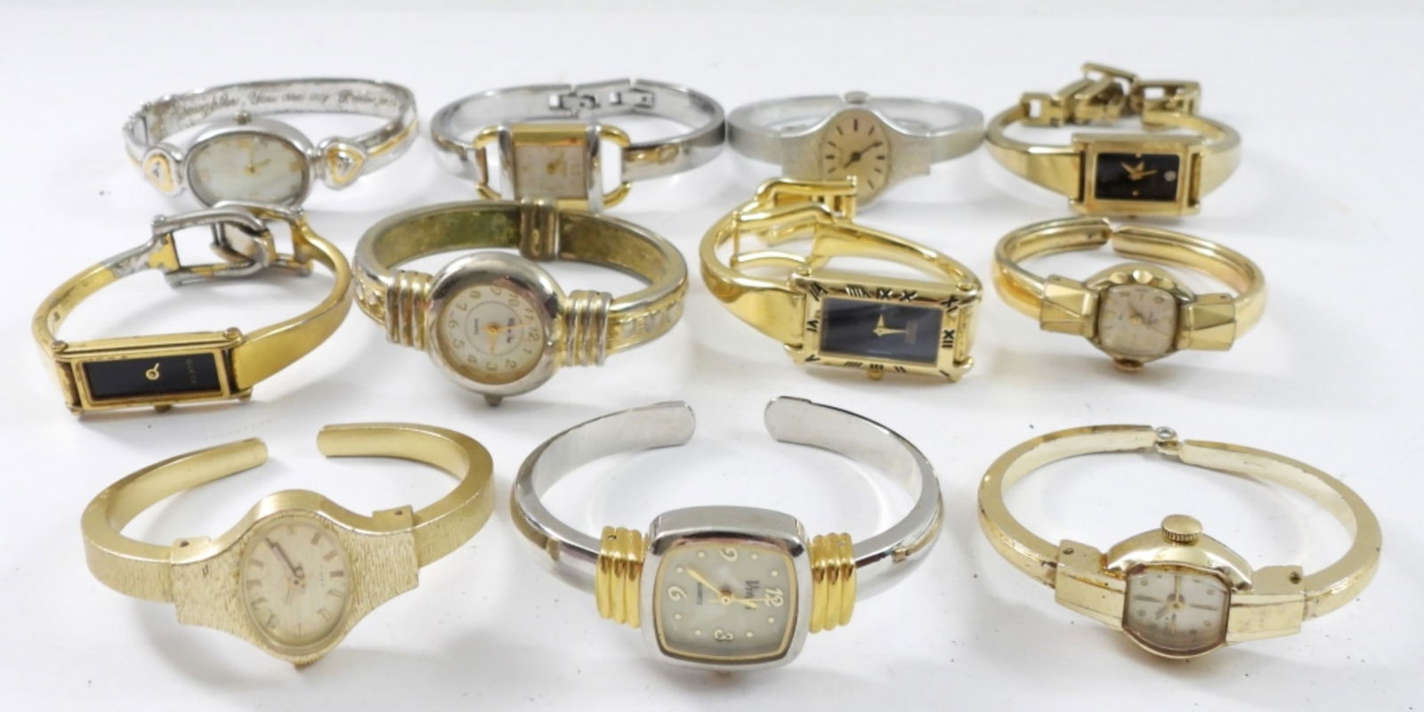 (11) WOMENS BANGLE WATCH LOT (1 of 3)