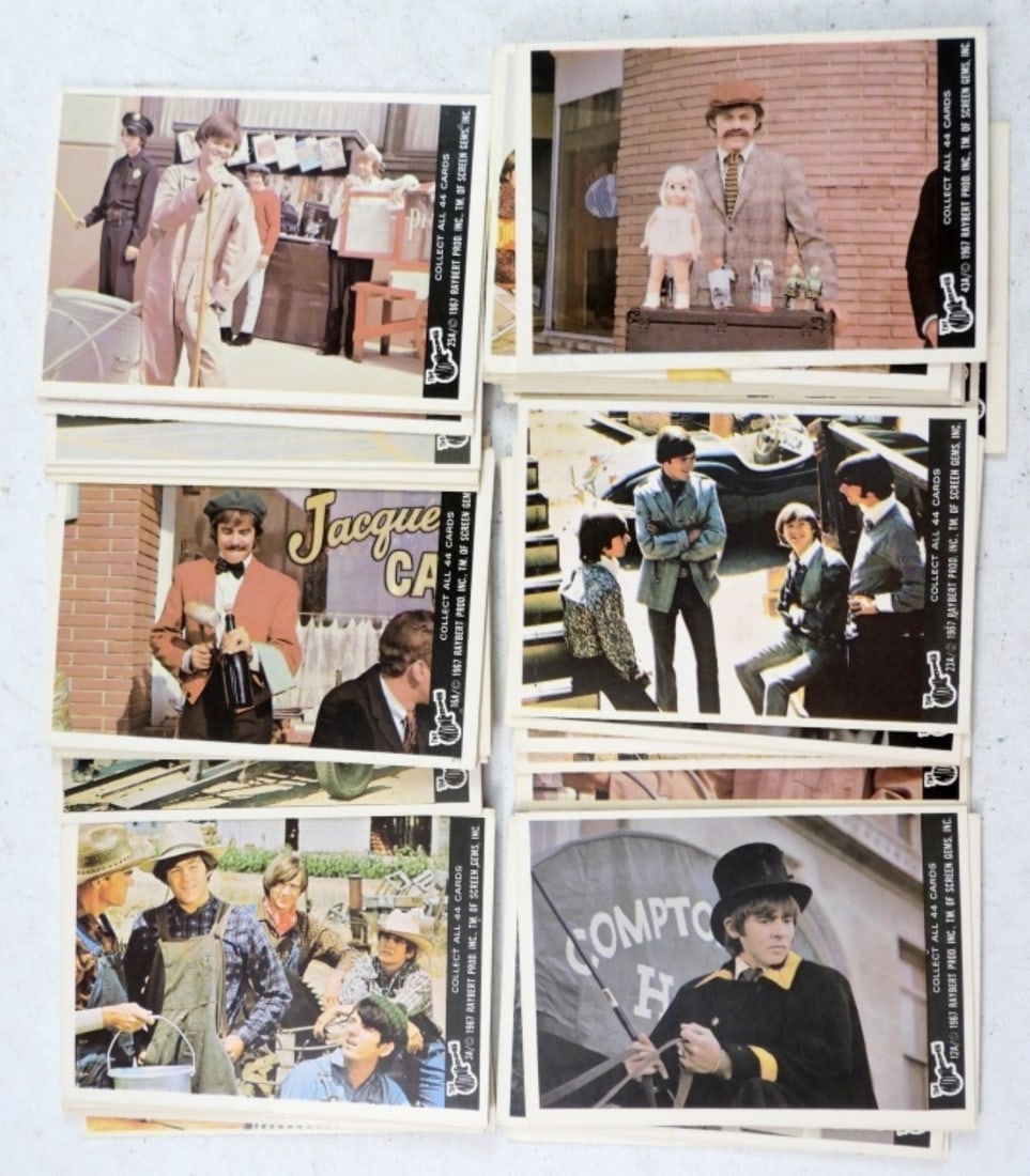 (42) 1967 RAYBERT "MONKEES" CARD LOT (1 of 2)