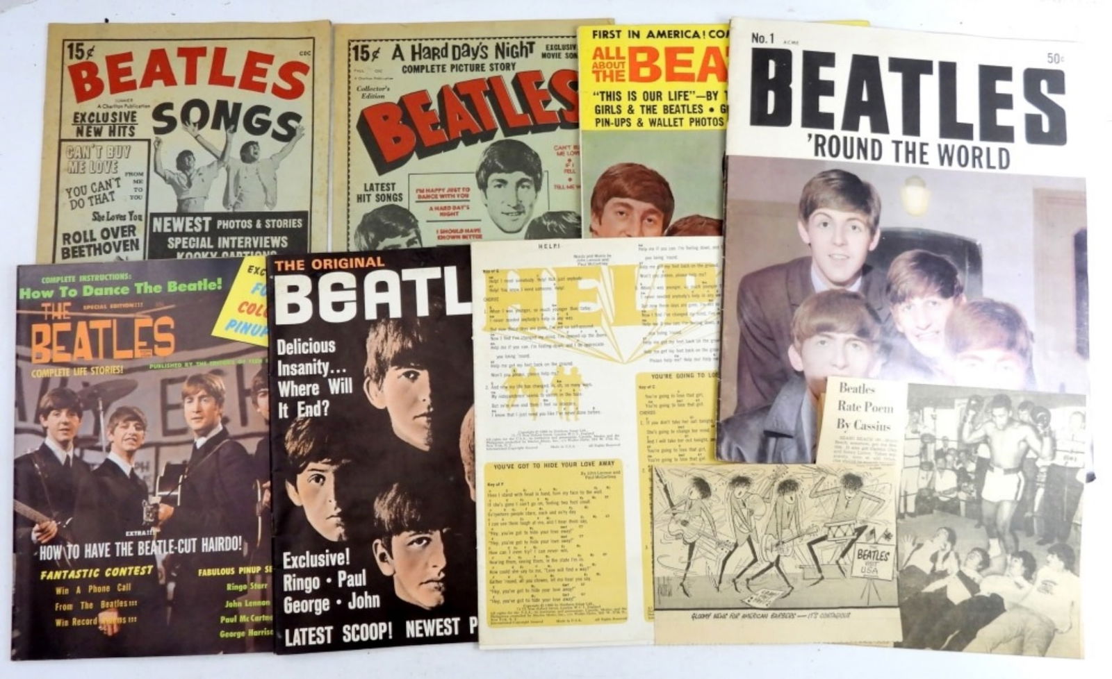 THE BEATLES PUBLICATION LOT - 15c SONG (1 of 4)