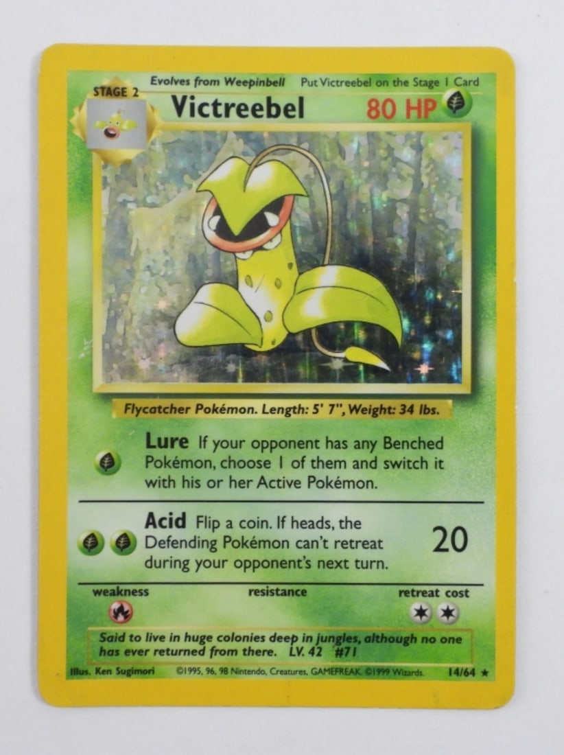 Jungle #14/64 Victreebel (14): 1998 EXCELLENT CONDITION