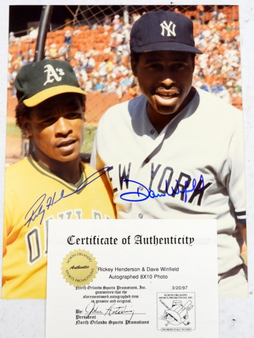 RICKEY HENDERSON AND DAVE WINFIELD (1 of 2)