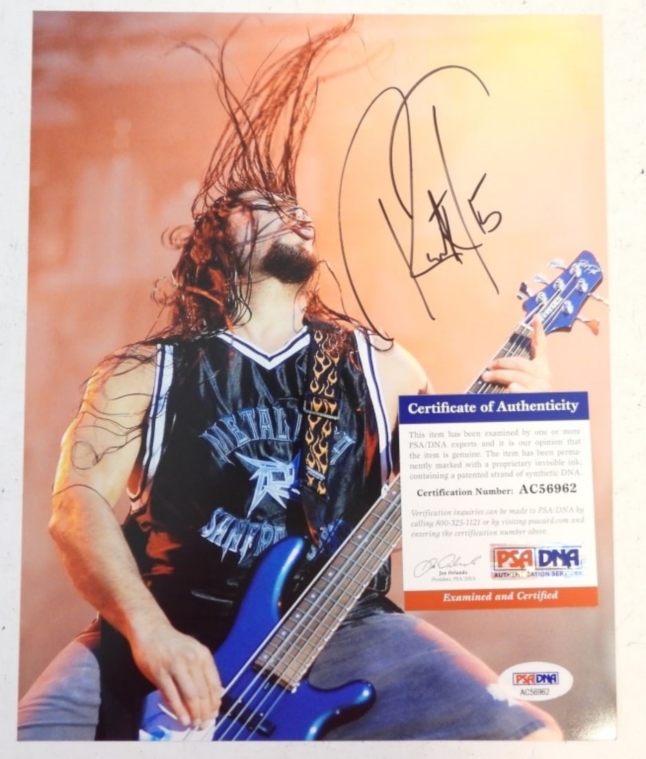 ROBERT TRUJILLO SIGNED 8x10 & COA (1 of 2)