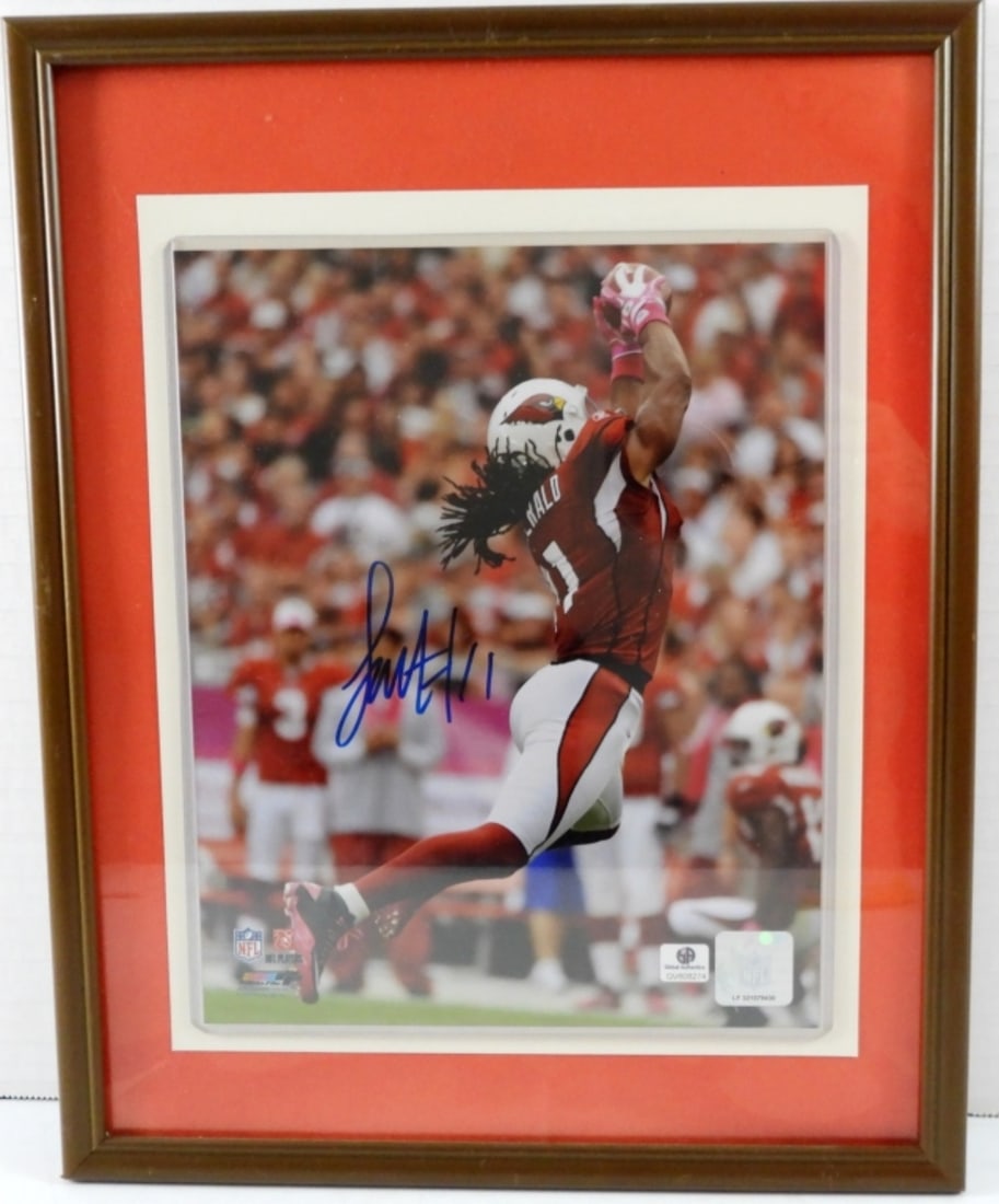 LARRY FITZGERALD SIGNED 8x10 PHOTO (1 of 2)