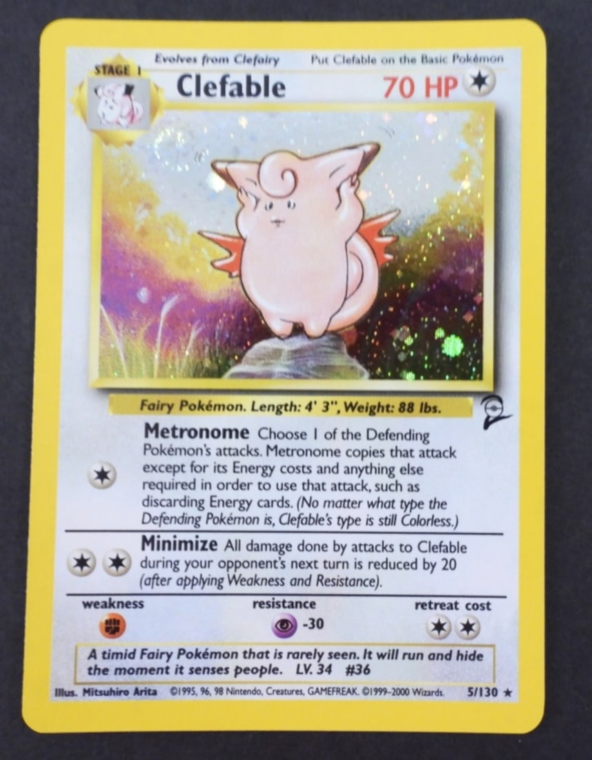 Jungle #5/130 Clefable: IN NEAR MINT CONDITION