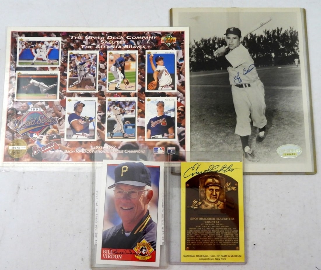 SLAUGHTER/BERRA/VIRDON/SMOLTZ (1 of 2)