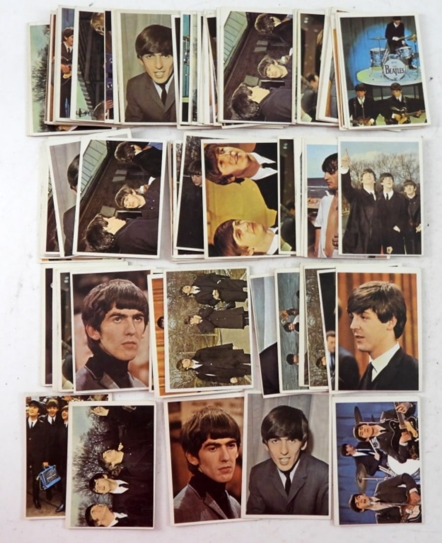 (83) 1964 TOPPS BEATLES CARDS (1 of 2)