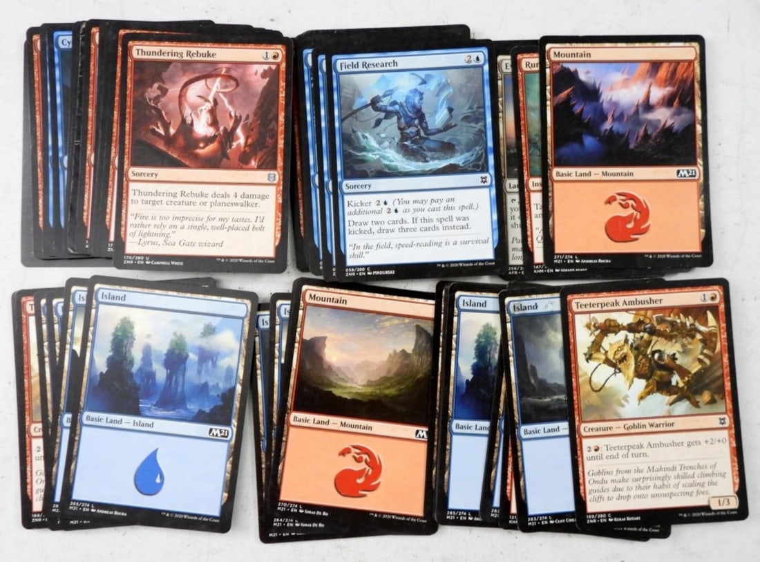 (58) MAGIC THE GATHERING DECKMASTER (1 of 2)