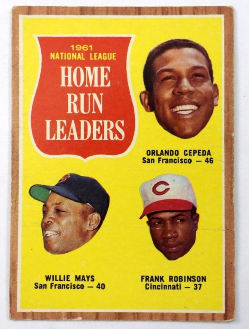 1961 HOME RUN LEADERS WILLIE MAYS ( VGEX) (1 of 2)
