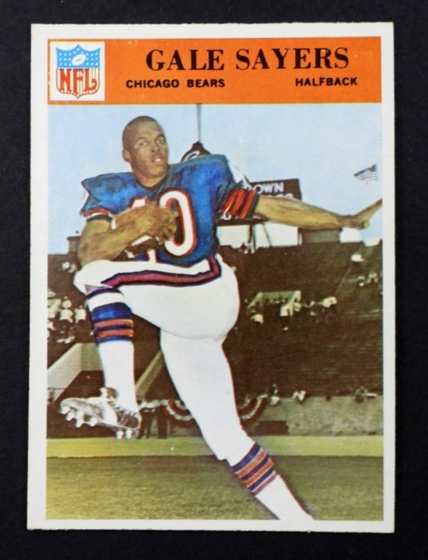 1966 PHILADELPHIA GALE SAYERS  ROOKIE (1 of 2)