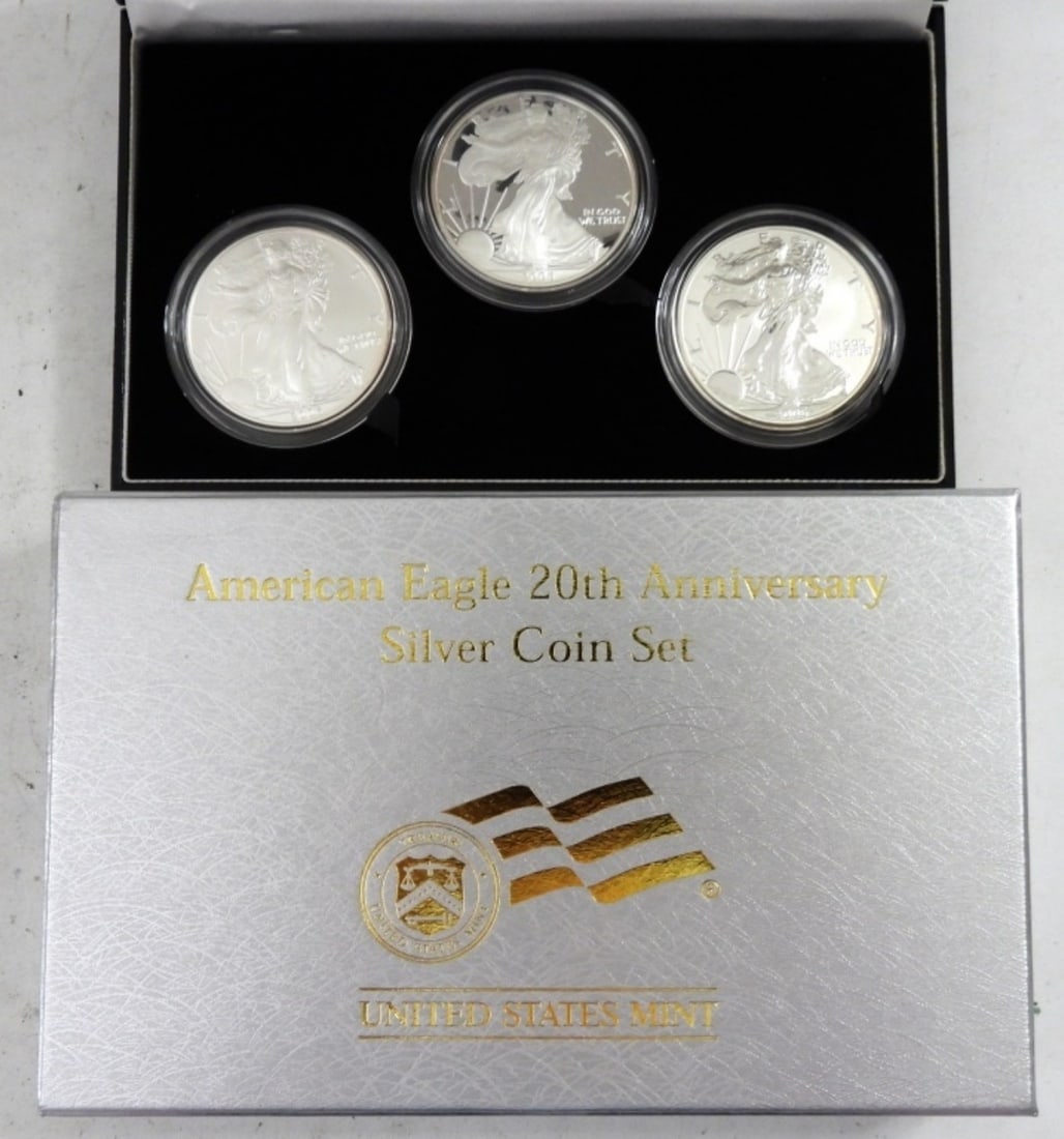 2006 SILVER EAGLE 20TH ANNIVERSARY SET (1 of 3)
