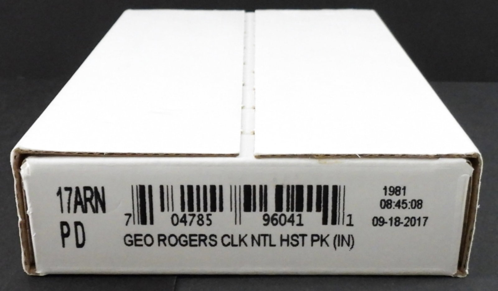2017 P&D GEO ROGERS CLK QTR ROLLS: (2) FULL ROLLS - SEALED in OGP