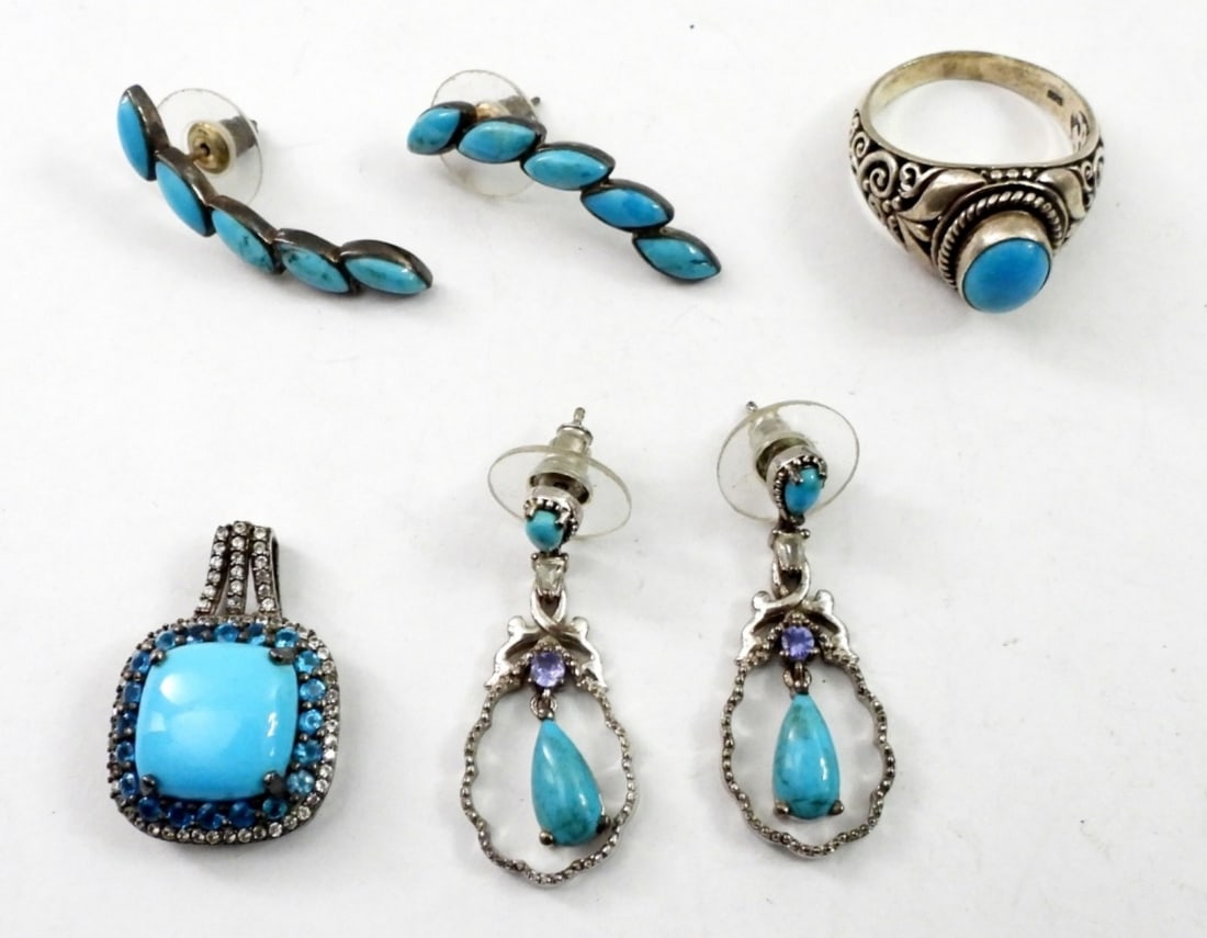 SLEEPING BEAUTY STERLING JEWELRY (1 of 3)