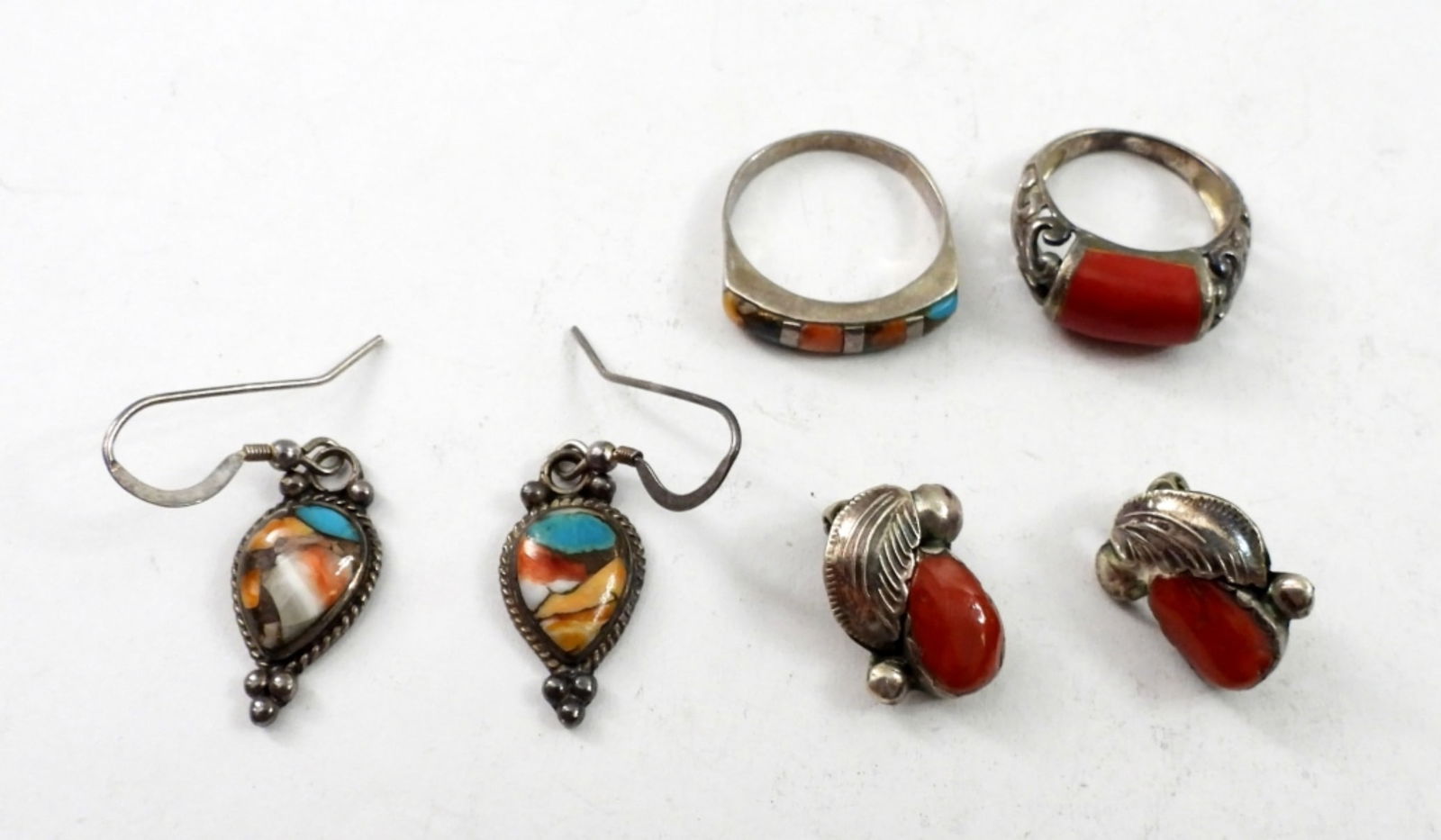 SOUTHWEST 925 RING & EARRING SETS (1 of 2)