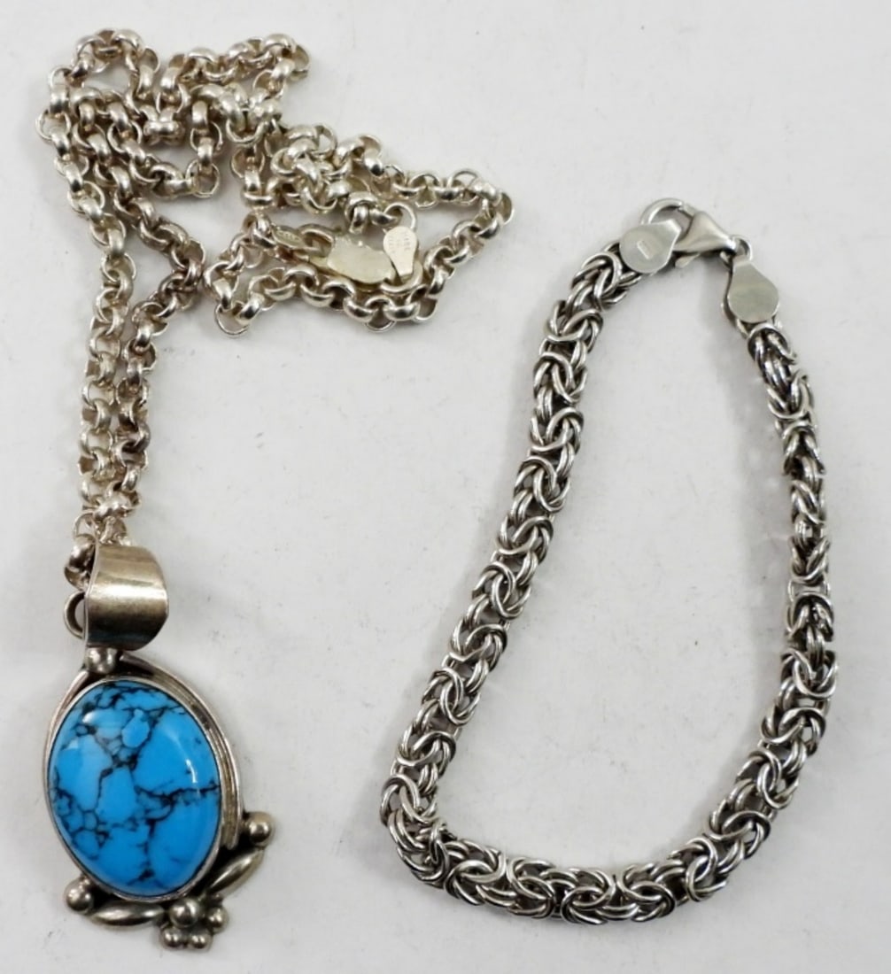2 PIECE WOMENS STERLING NECKLACE & MORE (1 of 2)