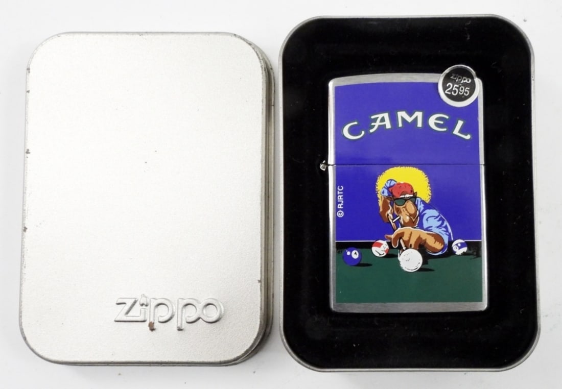 1997 SEALED CAMEL JOE POOL ZIPPO (1 of 3)