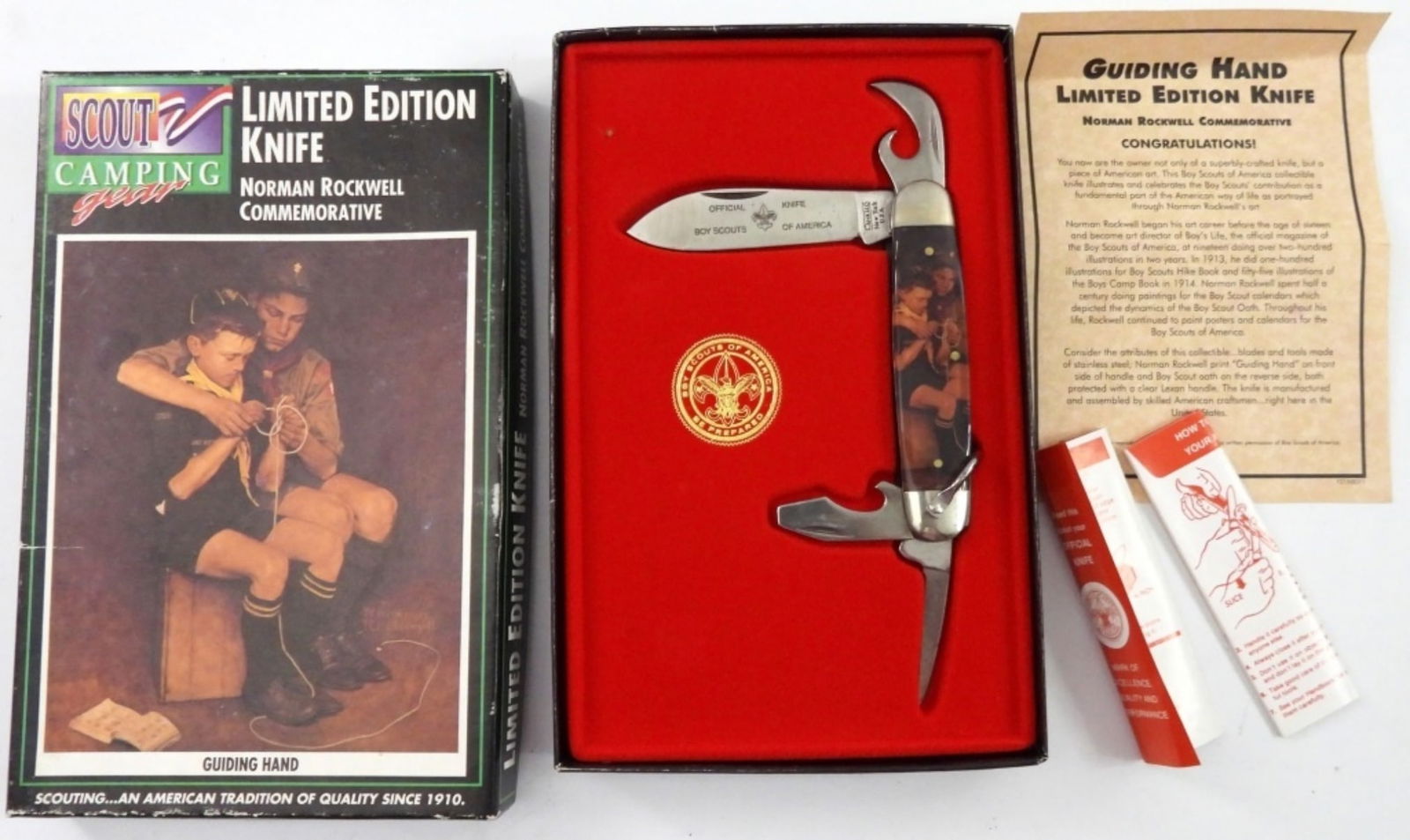 BOY SCOUTS NORMAN ROCKWELL KNIFE (1 of 3)