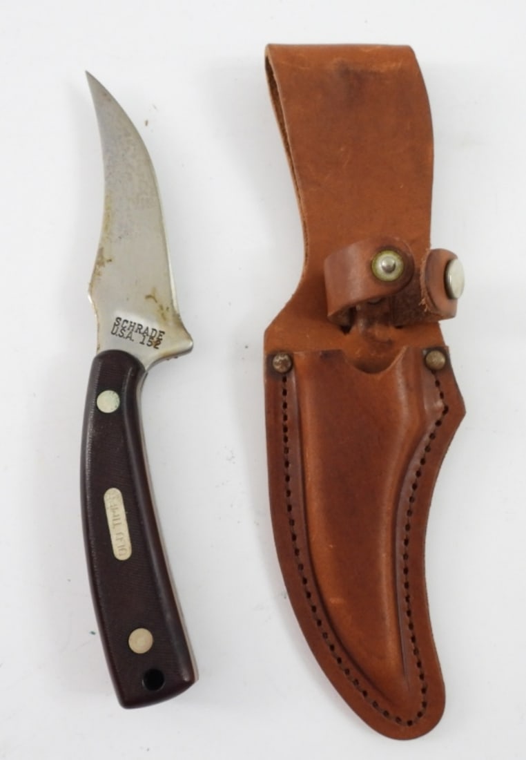 SCHRADE 152 OLD TIMER SHARPFINGER KNIFE (1 of 2)