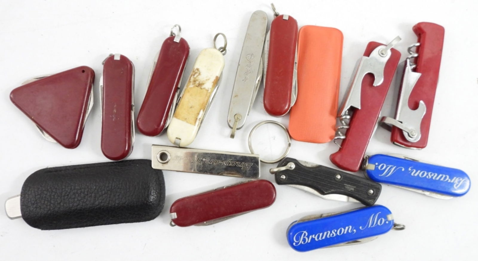 (15) SWISS ARMY MINI STYLE KNIFE LOT (1 of 2)