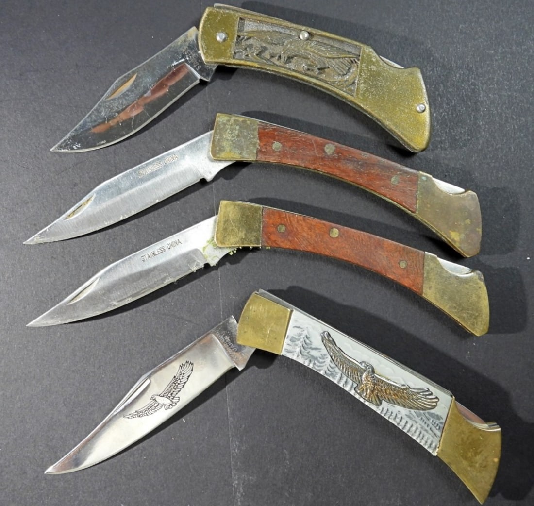 (4) LOCKBACK KNIVES (1 of 4)