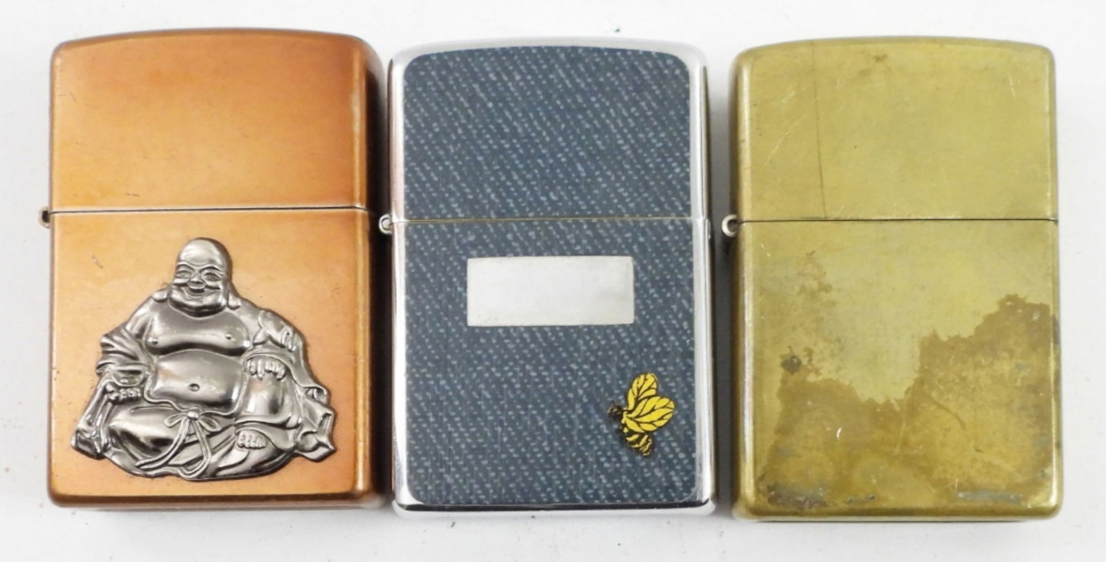 (3) ZIPPO LIGHTERS: 1976 BUMBLE BEE, (1 of 4)