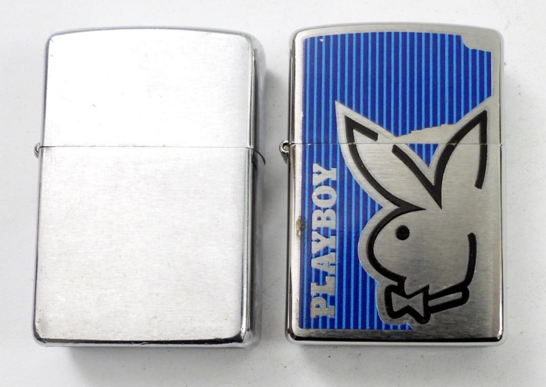 2011 PLAYBOY ZIPPO & 1970 ZIPPO LIGHTER (1 of 4)