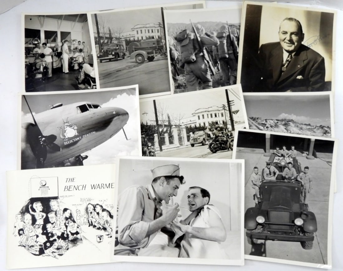 VTG B&W PHOTO LOT -  MILITARY DAYS (1 of 3)