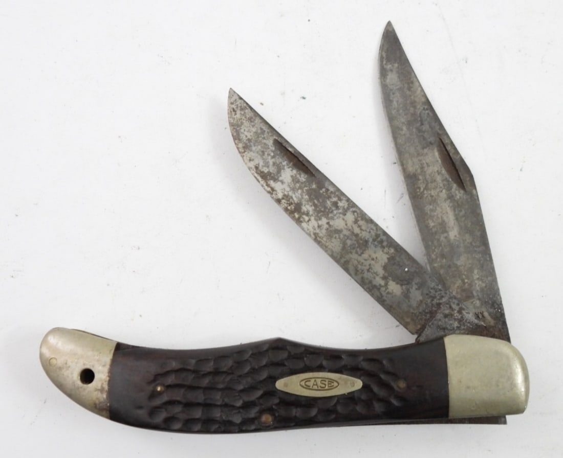 CASE XX 10 DOT TWO BLADE LOCK BACK (1 of 2)