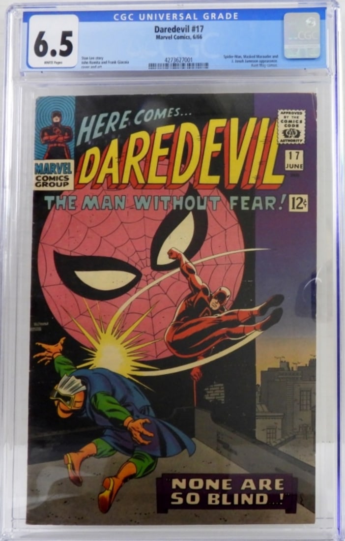 DAREDEVIL #17 MARVEL 6/66 CGC 6.5 (1 of 2)