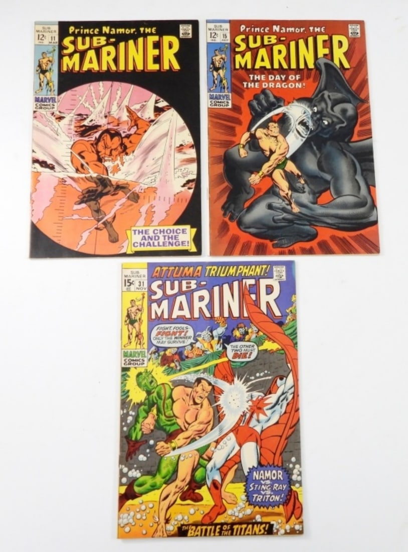 (3) VTG SUB-MARINER COMICS (1 of 2)