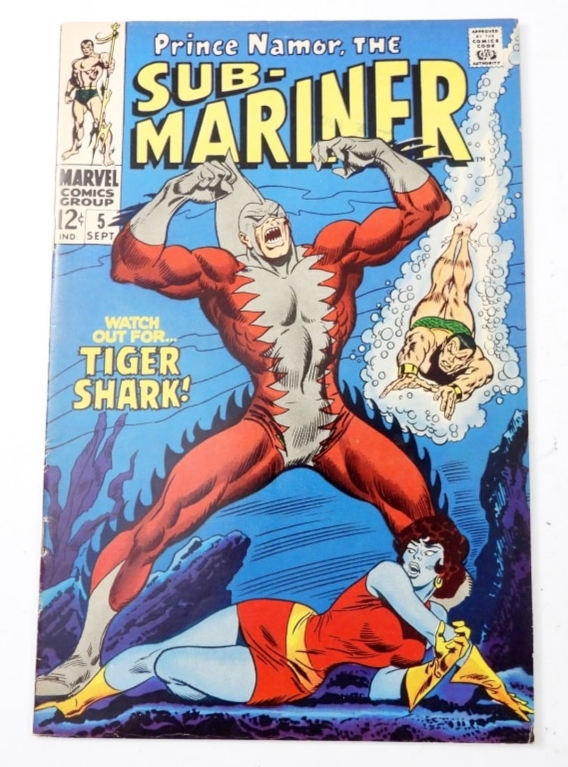 MARVEL SUB-MARINER 1968 SEPT #5 (1 of 3)
