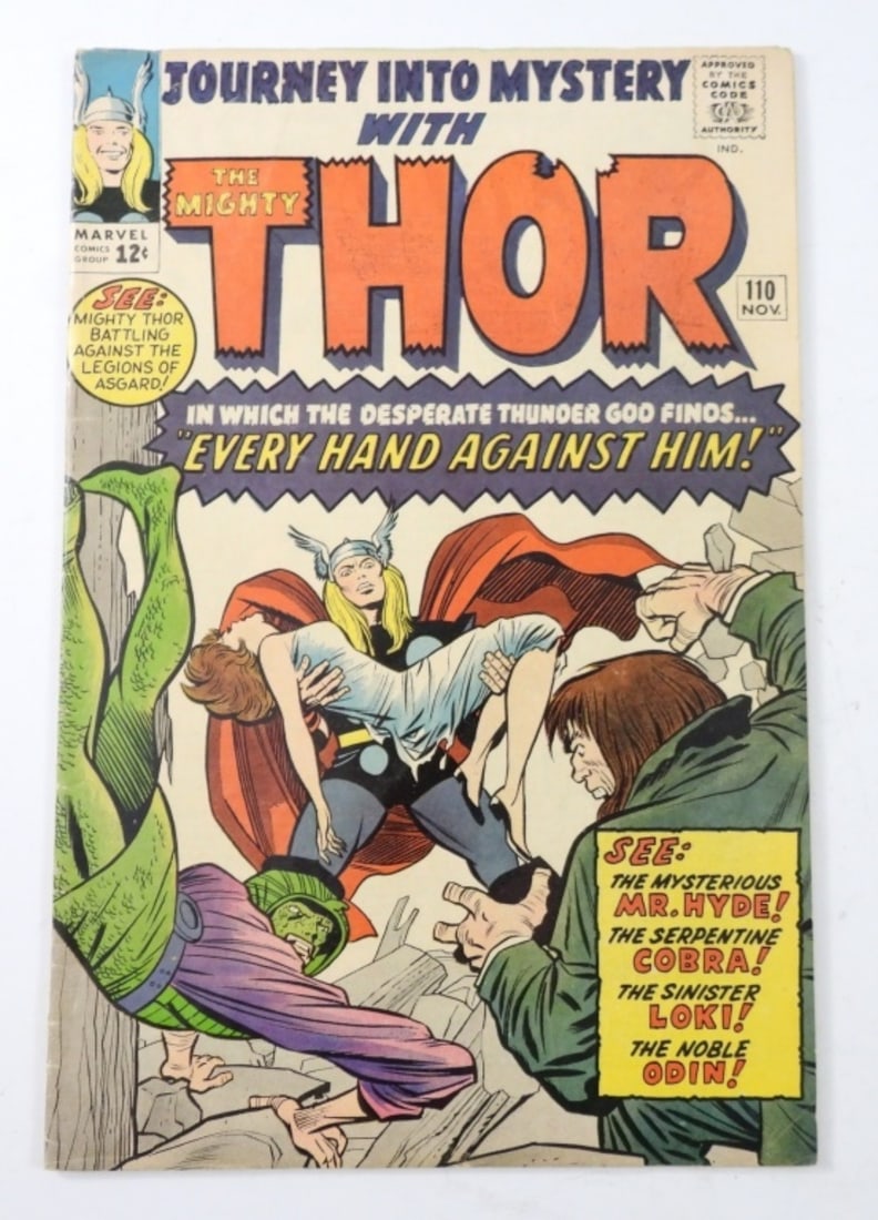 1964 MARVEL #110 JOURNEY INTO MYSTERY (1 of 3)