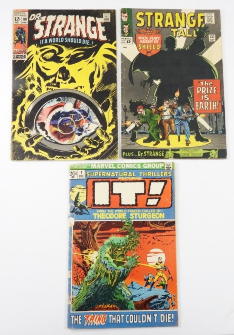 (3) MARVEL COMICS: 1972 #1 "IT!", (2) (1 of 2)