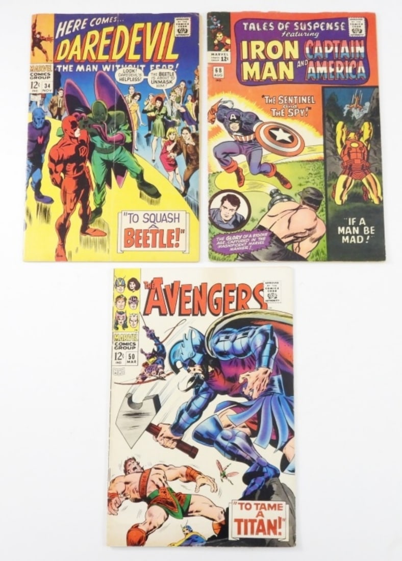 (3) SILVER AGE MARVEL COMICS - 1965 #68 (1 of 2)