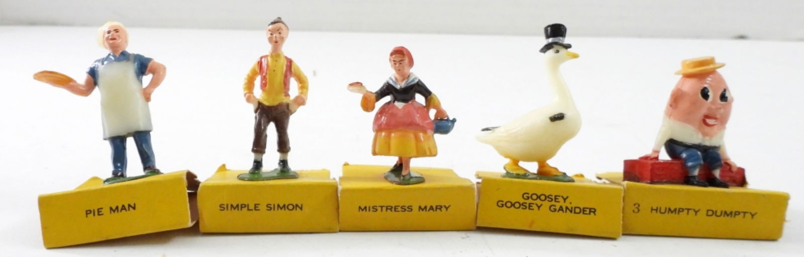 (5) MARX FAIRYKINS 1960s PLASTIC TOYS (1 of 2)