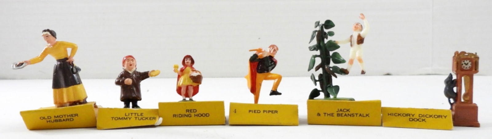 (6) MARX FAIRYKINS 1960s PLASTIC TOYS (1 of 2)