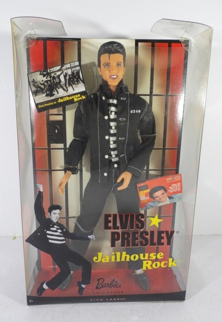 2009 MATTEL ELVIS JAILHOUSE ROCK DOLL (1 of 5)