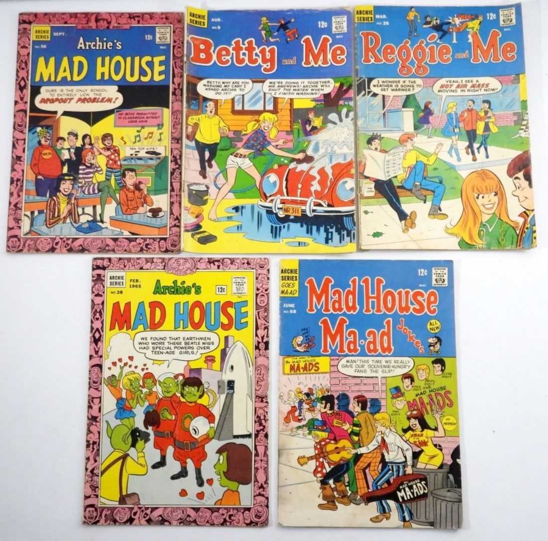 (5) VINTAGE ARCHIE SERIES COMIC BOOKS (1 of 3)