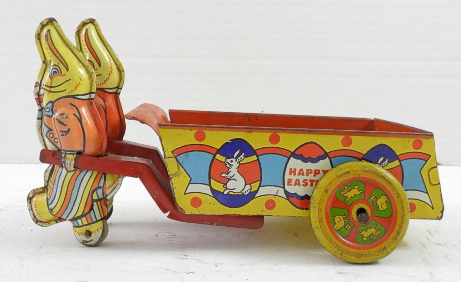 WYANDOTTE TIN "HAPPY EASTER" TOY (1 of 3)