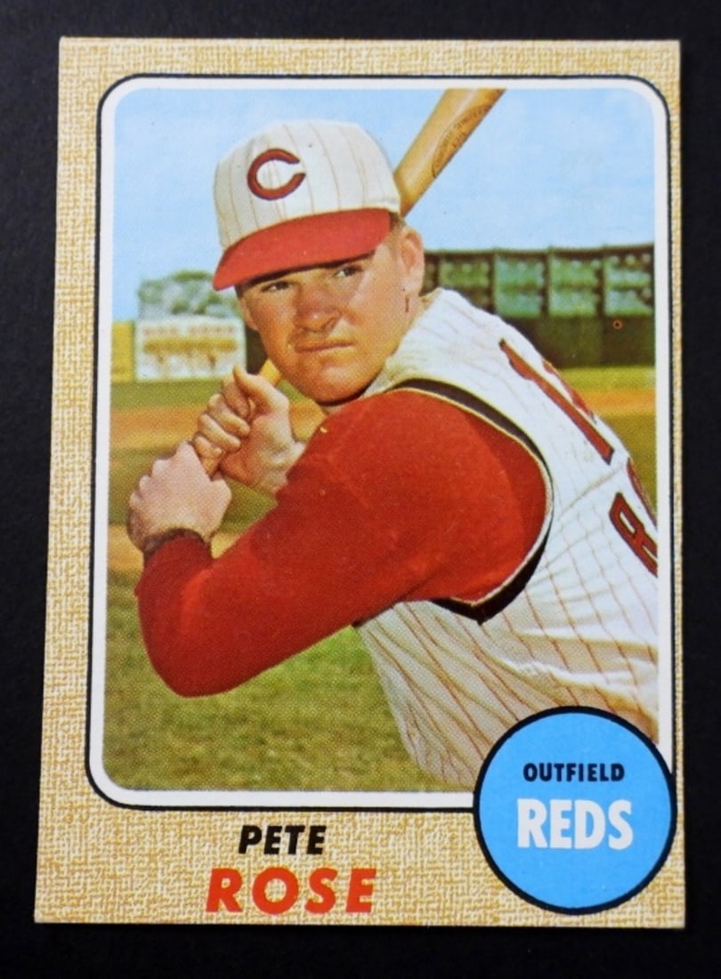 1968 TOPPS#230 PETE ROSE, REDS   VG-EX (1 of 2)